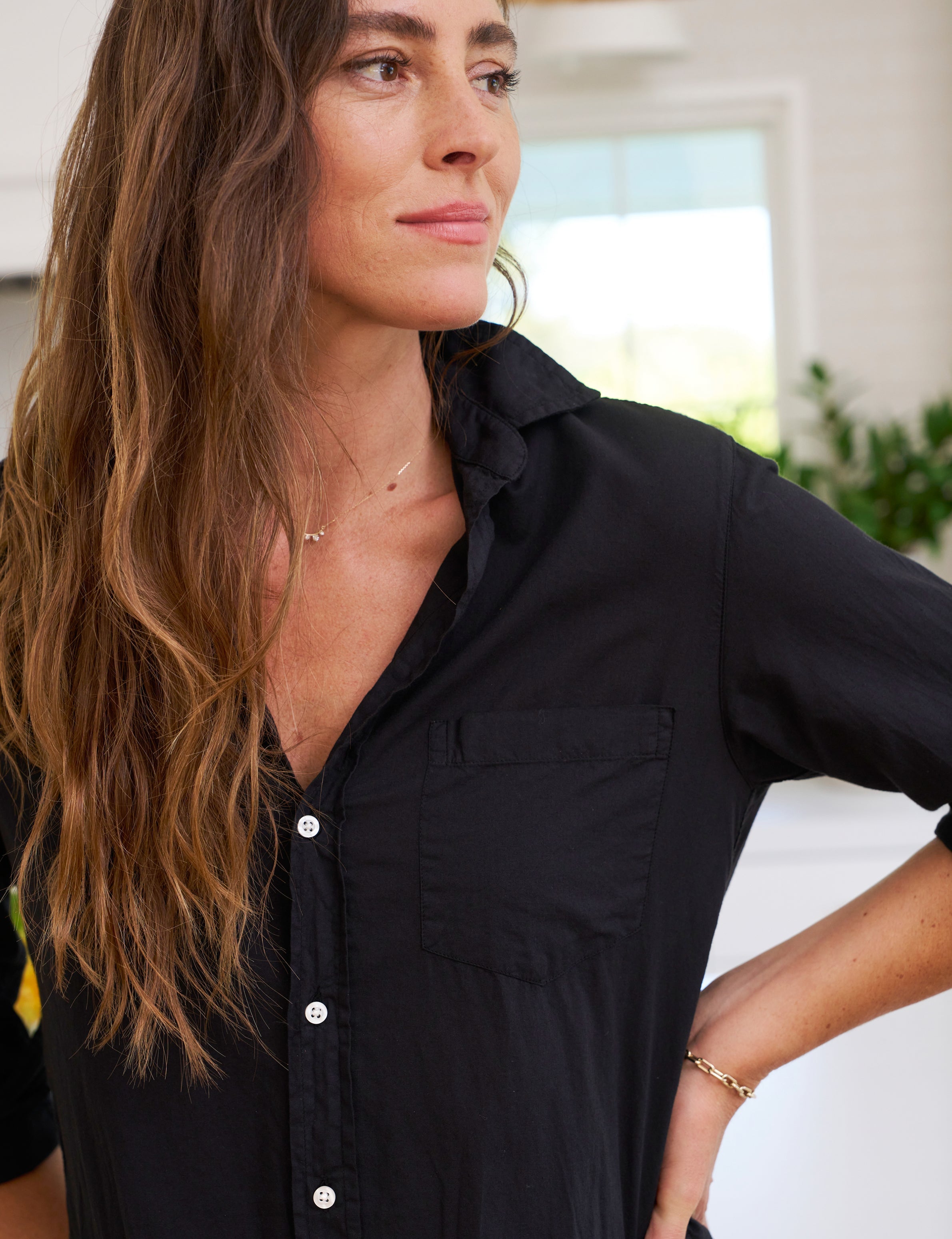 Rory, Maxi Shirtdress, Black – ReLoved by Frank & Eileen