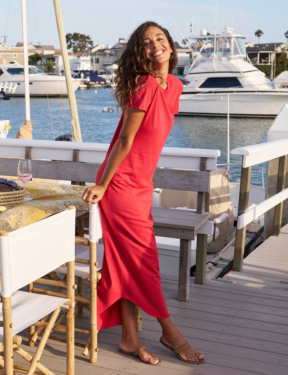 harper perfect tee maxi dress Harper, Dress, Red – ReLoved by Frank & Eileen Size:40C JJ's House Scoop Long Add sneakers and youre xx_less$10