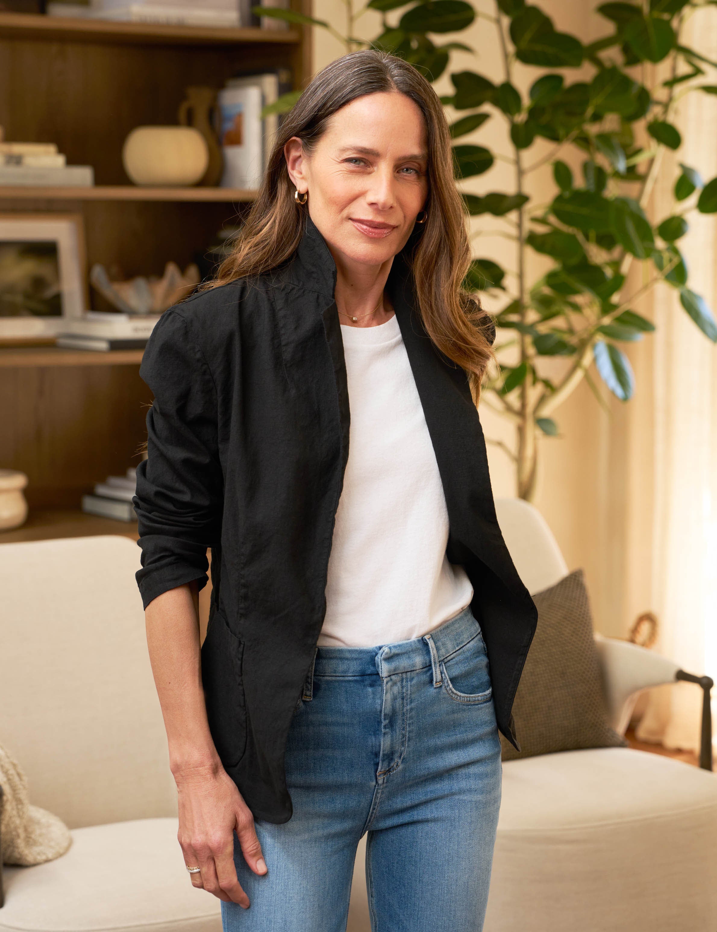 Dublin, Tailored Blazer, Black – ReLoved by Frank & Eileen