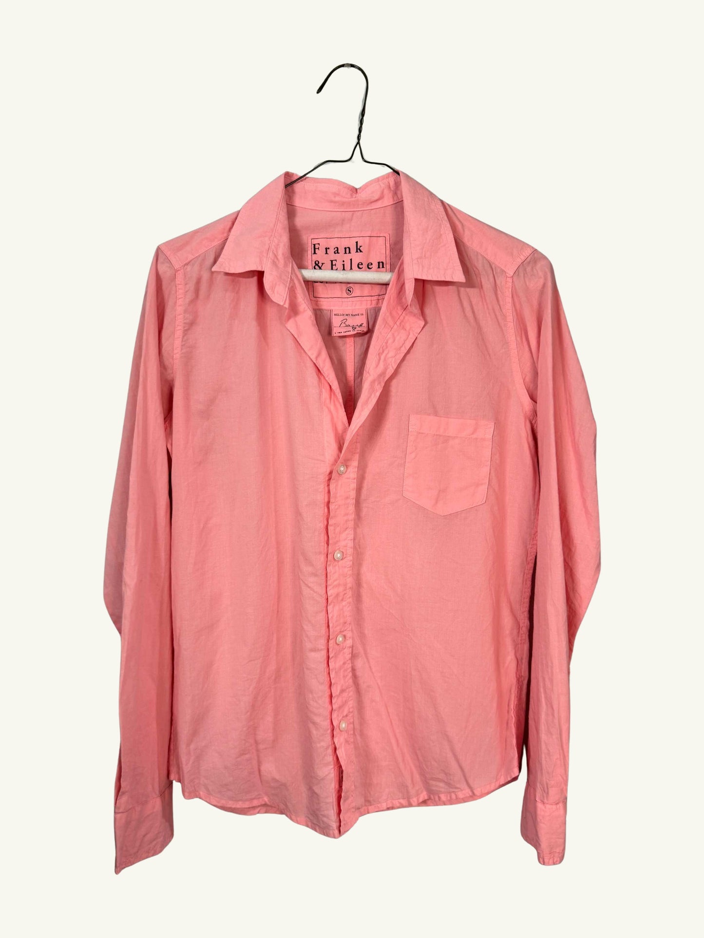 Frank and Eileen Barry Button Up - Pink – ReLoved by Frank & Eileen Frank and Eileen Barry Button Up - Pink – ReLoved by Frank & Eileen