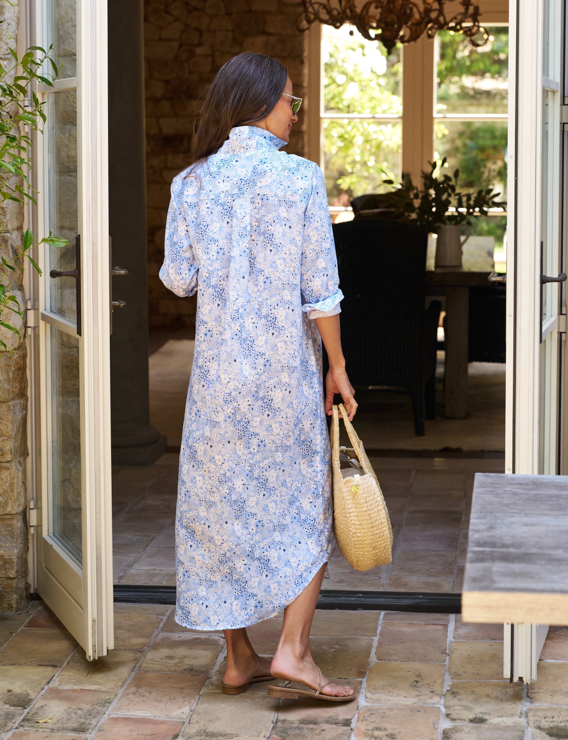 RORY Blue Floral, Italian Classic Linen – ReLoved by Frank & Eileen