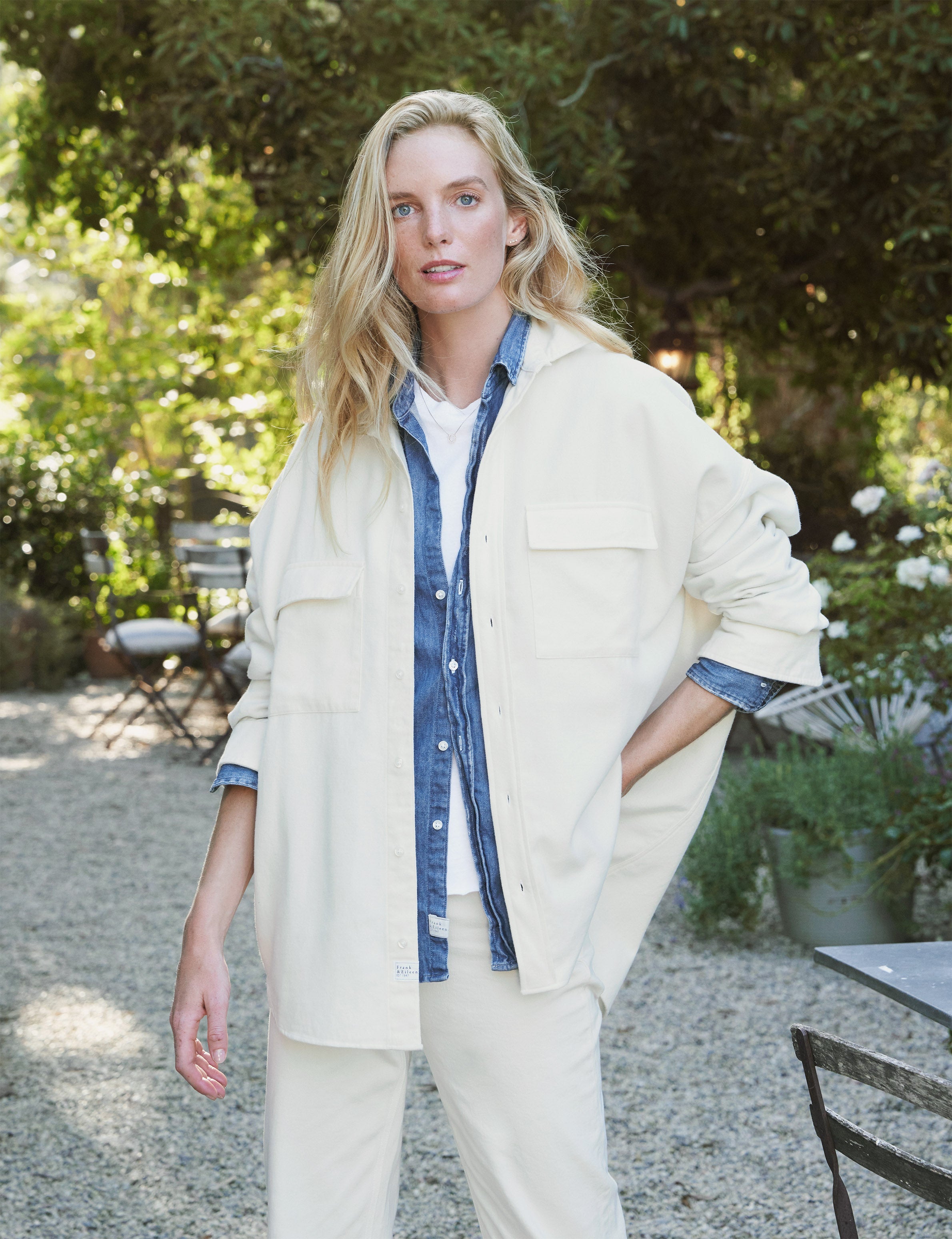 McLoghlin, Utility Shirt, Cream – ReLoved by Frank & Eileen