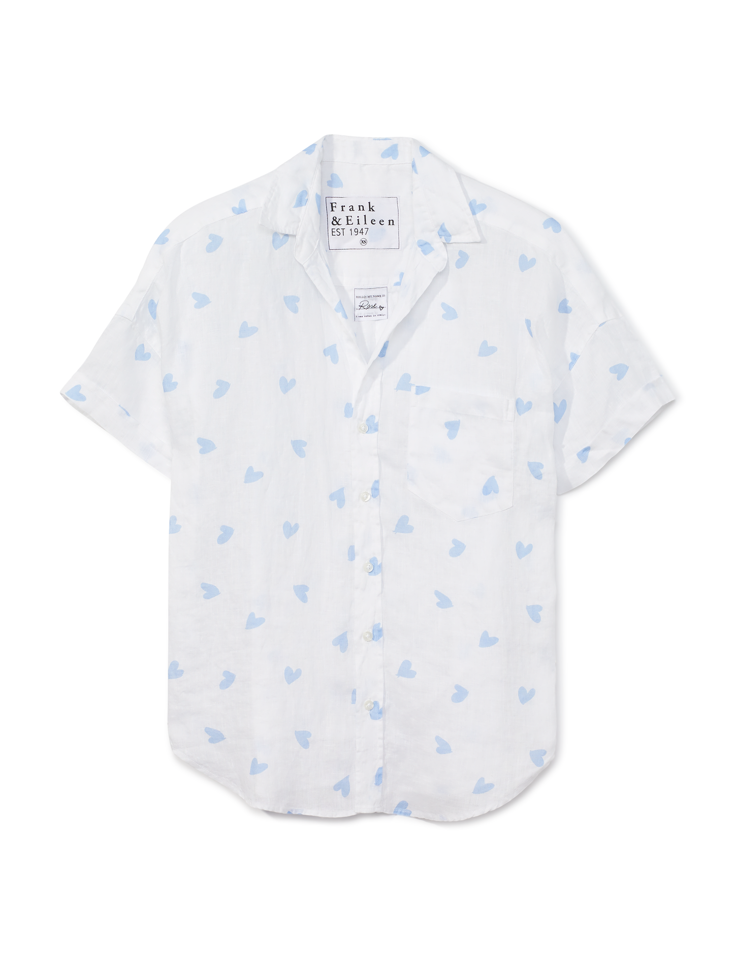 ROSE Blue Heart, Lived-in Linen – ReLoved by Frank & Eileen