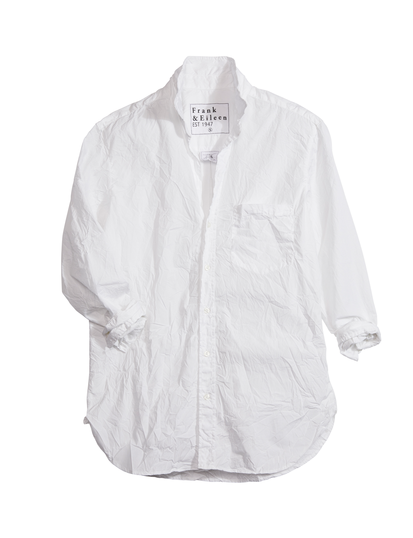 Joedy, Boyfriend Button-Up Shirt, White – ReLoved by Frank & Eileen