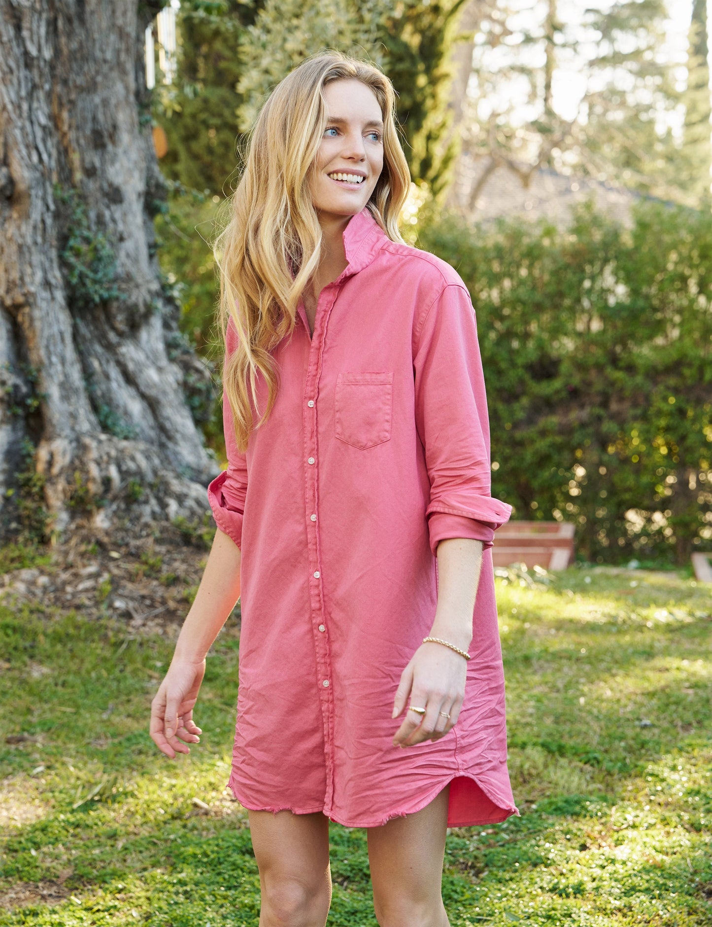 frank and eileen shirt dress MARY Flamingo, Famous Denim frank and eileen shirt dress MARY Flamingo, Famous Denim