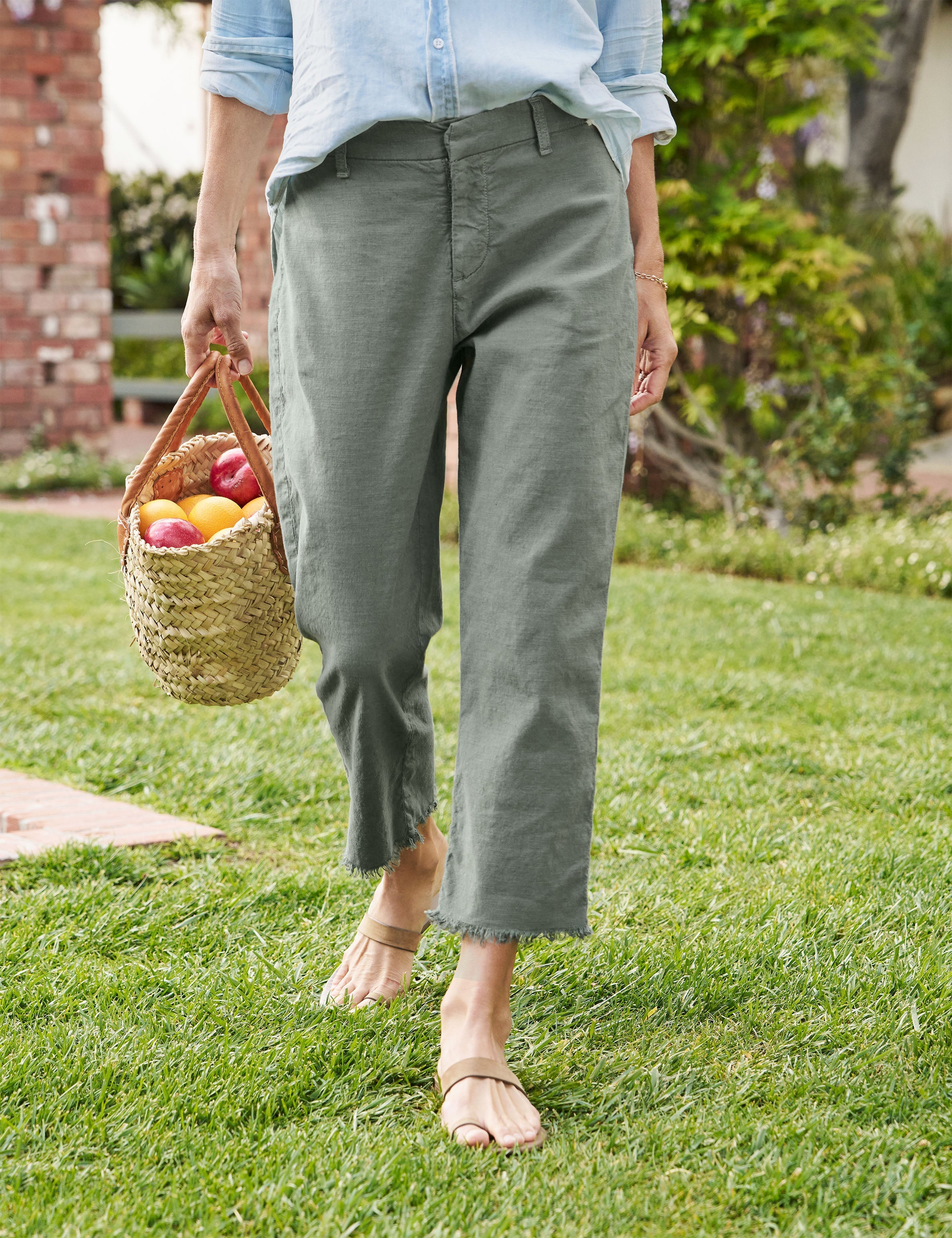 Kinsale, High-Rise Pant, Green – ReLoved by Frank & Eileen