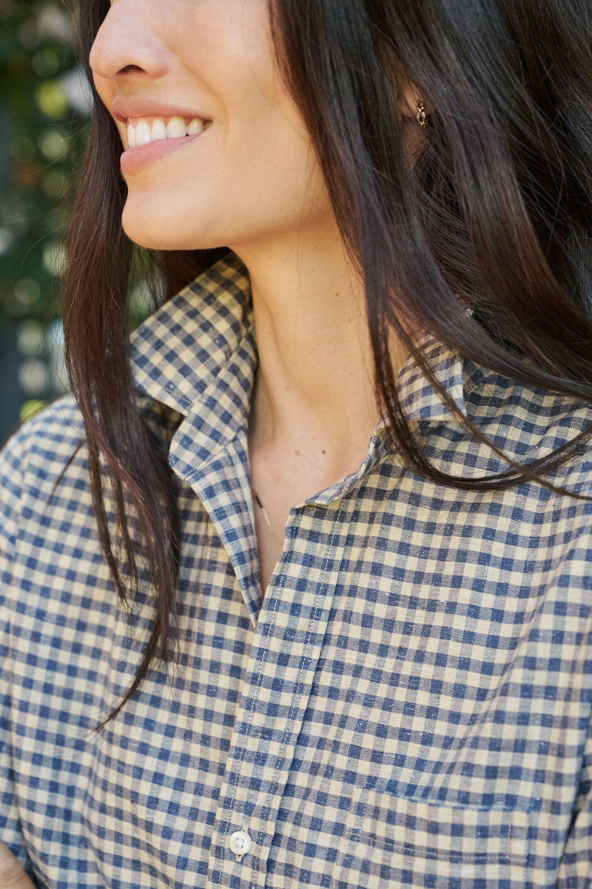 Barry, Tailored Button-Up Shirt, Beige Check – ReLoved by Frank 