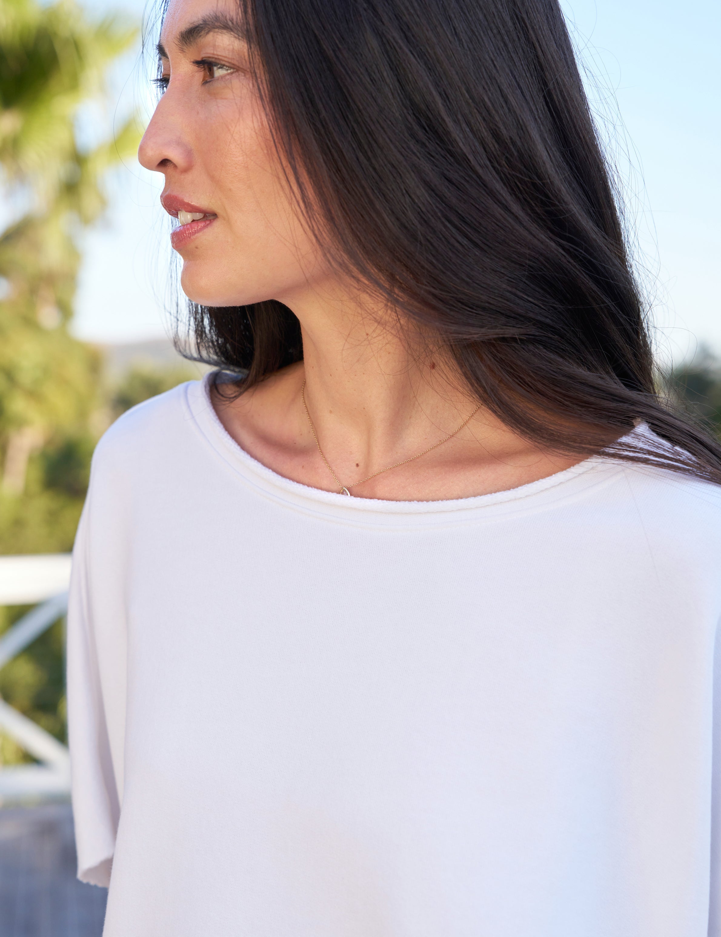 Olive, Original Capelet, White – ReLoved by Frank & Eileen
