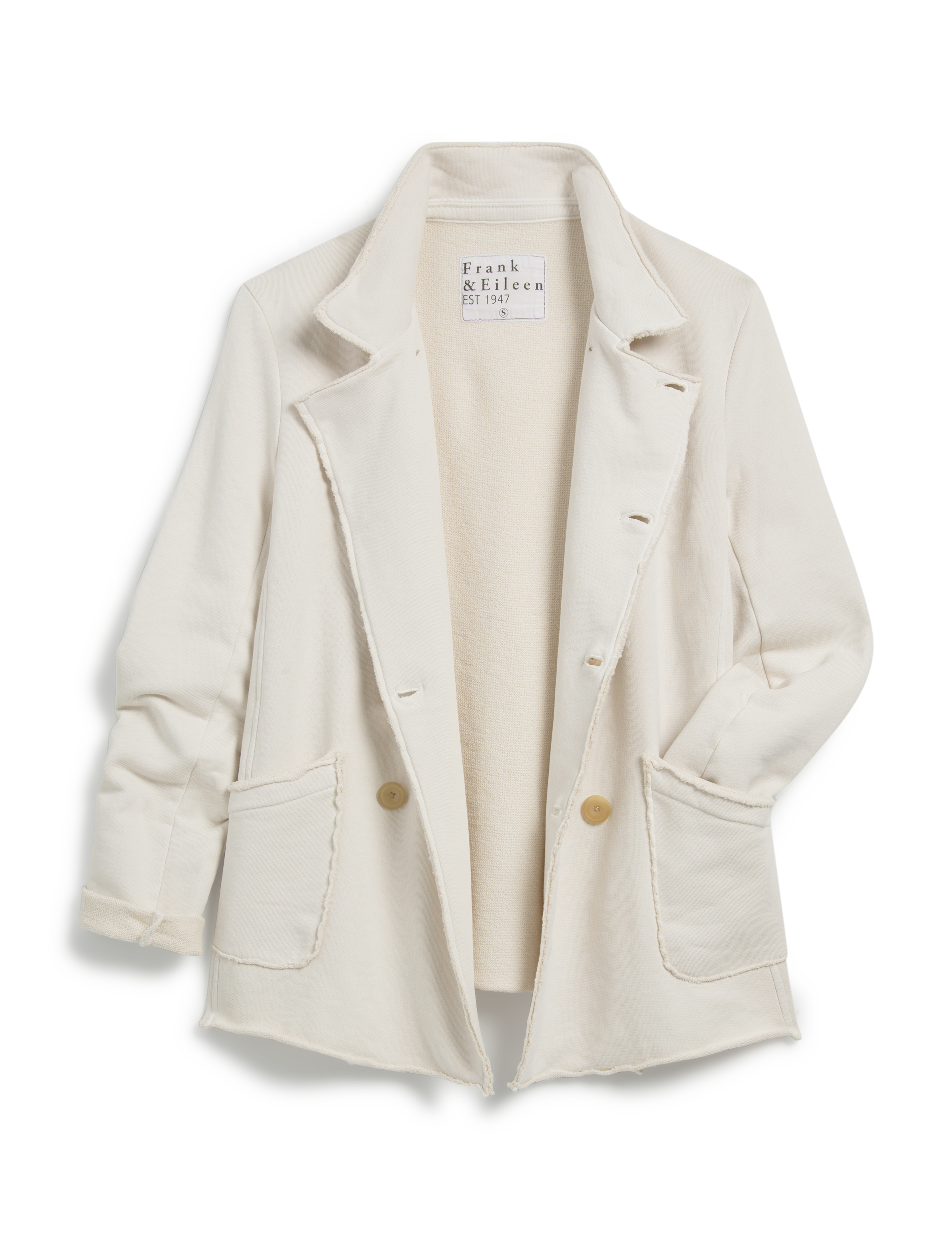 Belfast, Sweatshirt Peacoat, White – ReLoved by Frank & Eileen
