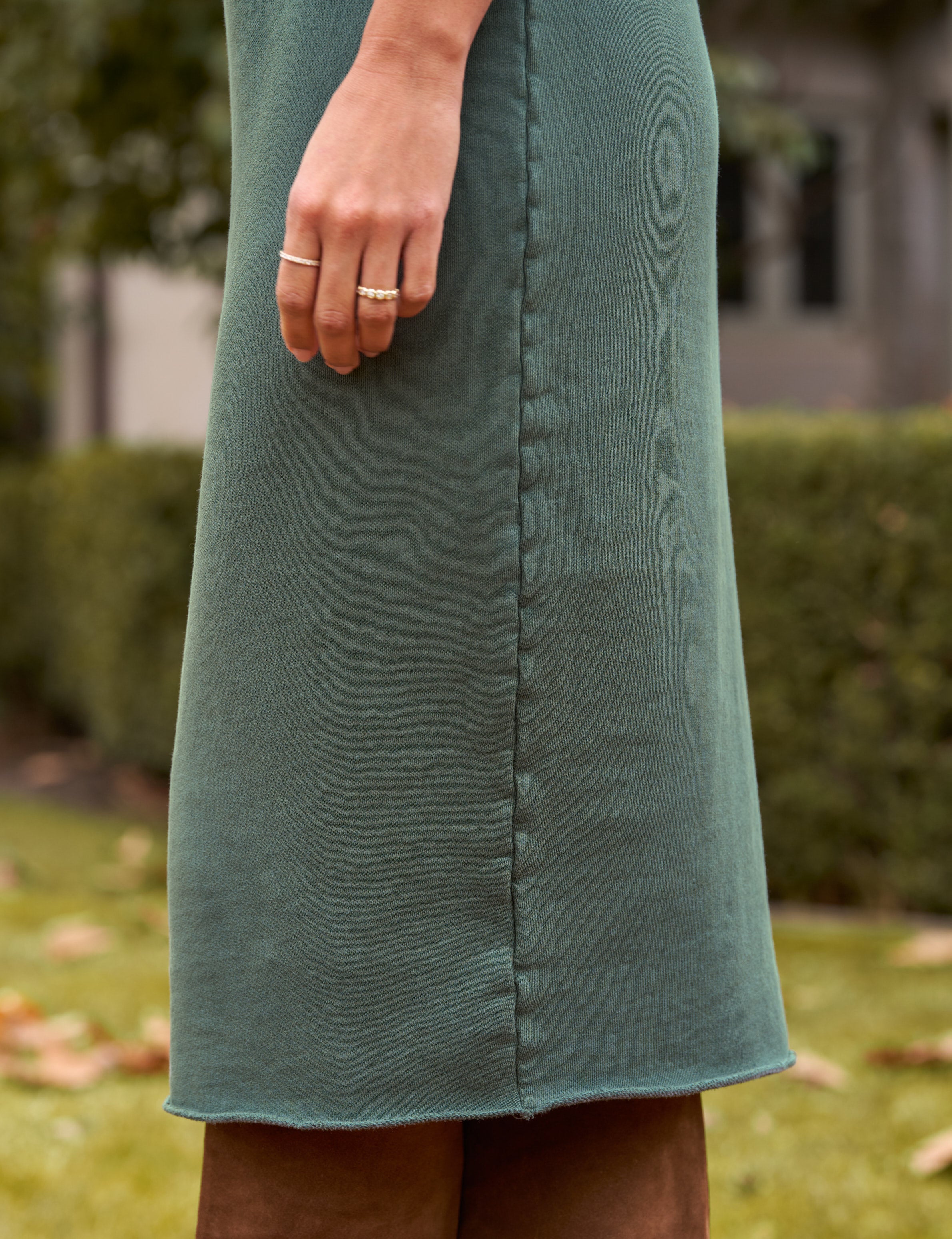 Isabelle, Funnel Neck Dress, Green – ReLoved by Frank & Eileen